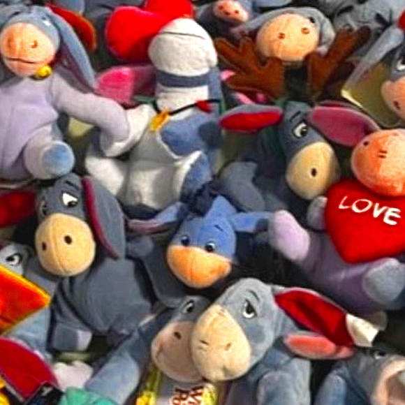 EEYORE Plush Collection  25 stuffed animal Eeyore donkey from Winnie The Pooh - Picture 1 of 6